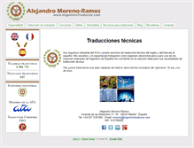 Tablet Screenshot of ingenierotraductor.com